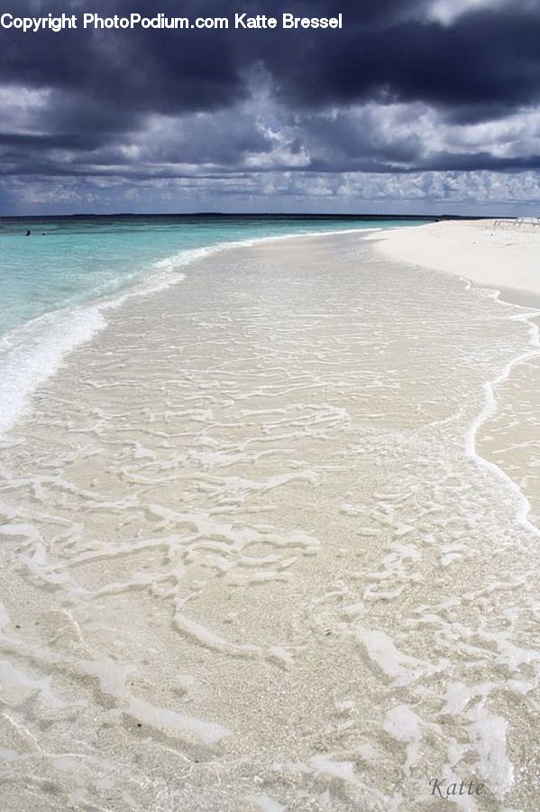 Beach, Coast, Outdoors, Sea, Water, Storm, Weather