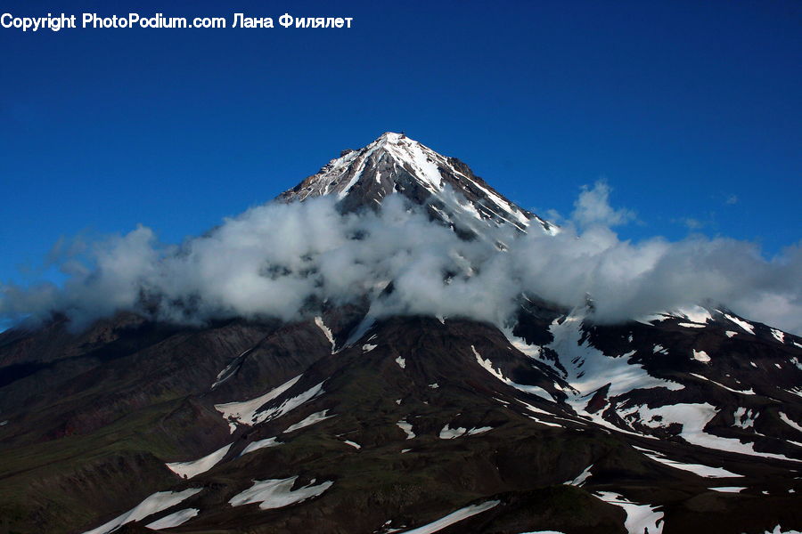 Crest, Mountain, Outdoors, Peak, Mountain Range