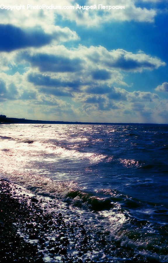 Beach, Coast, Outdoors, Sea, Water, Ocean, Azure Sky