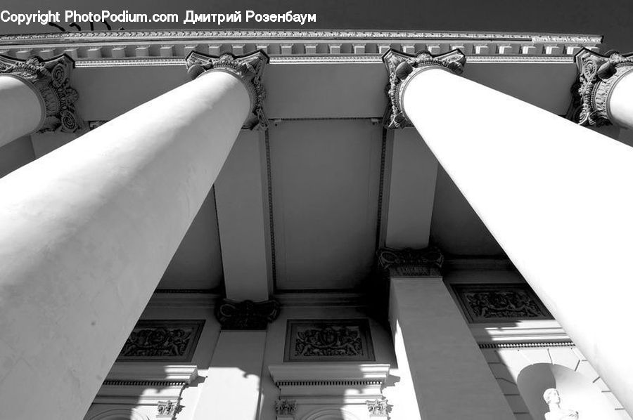 Column, Pillar, Lighting, Console, City, Downtown, Urban