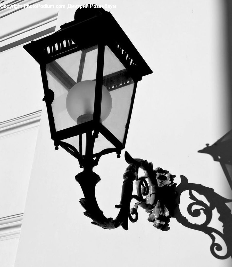 Lantern, Silhouette, Sign, Lighting