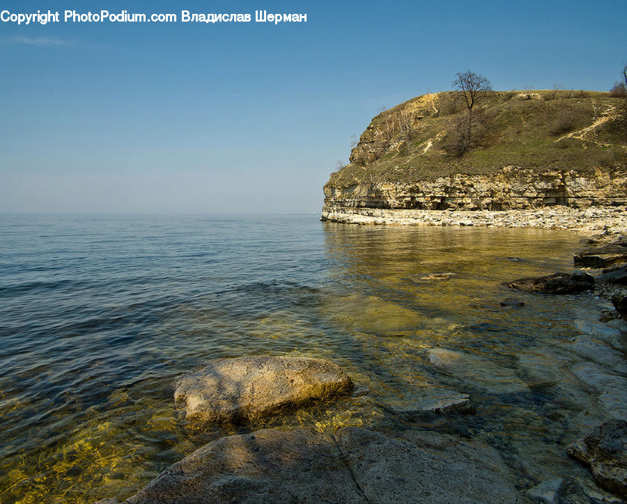 Promontory, Coast, Outdoors, Sea, Water, Cliff, Beach