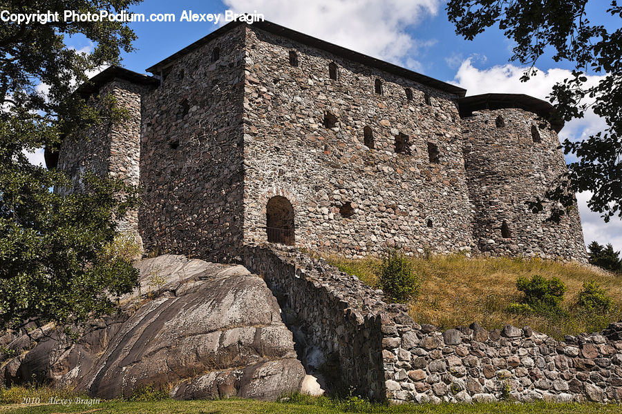 Ruins, Castle, Fort, Architecture, Outdoors, Plant, Tree