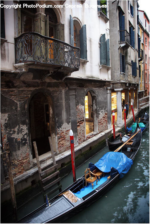 Boat, Gondola, Furniture