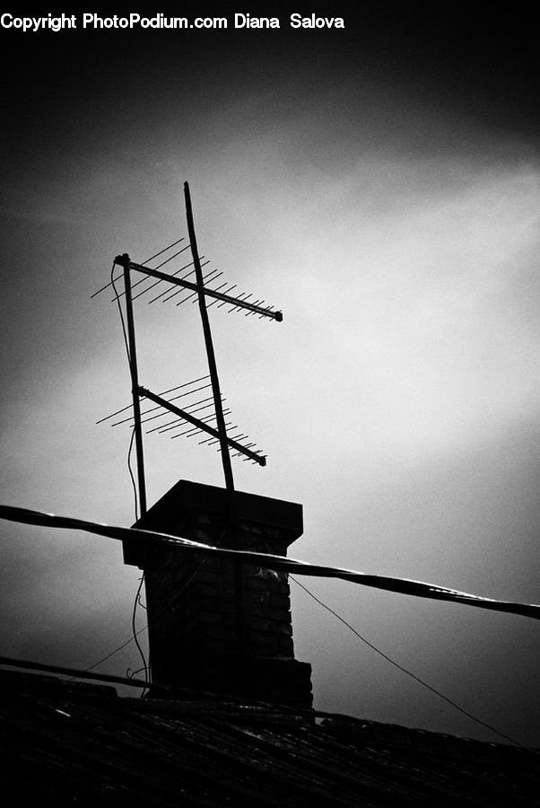 Antenna, Wire, Boat, Dinghy