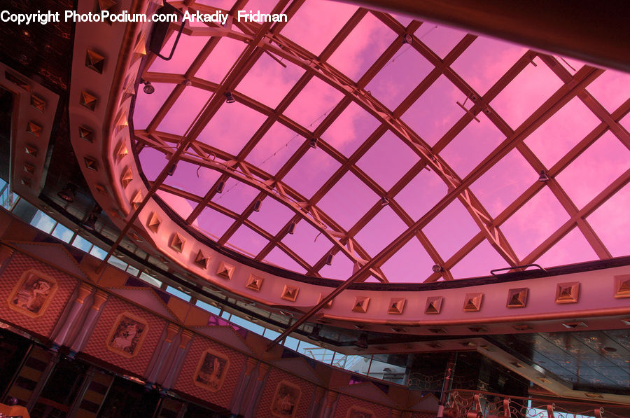 Architecture, Dome, Housing, Skylight, Window, Art, Convention Center