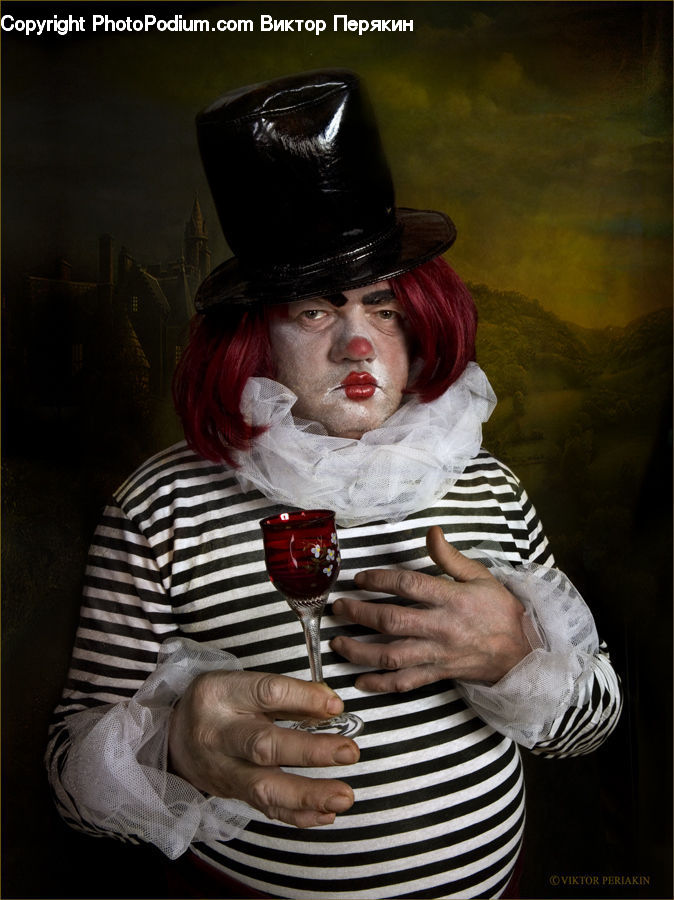 People, Person, Human, Clown, Performer, Mime, Face