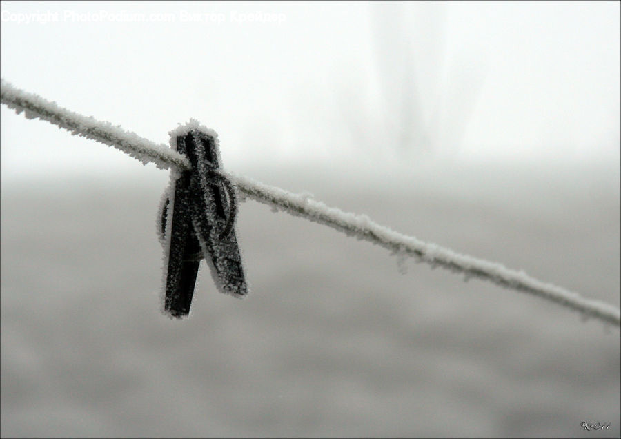 Knot, Frost, Ice, Outdoors, Snow