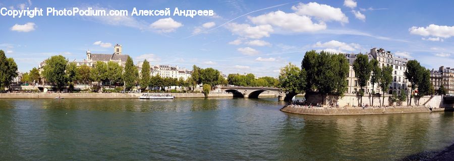 Canal, Outdoors, River, Water, Lake, Battleship, Cruiser