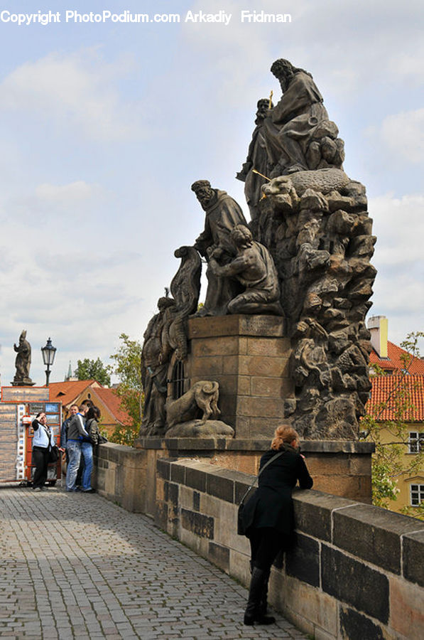 People, Person, Human, Art, Sculpture, Statue, Gargoyle