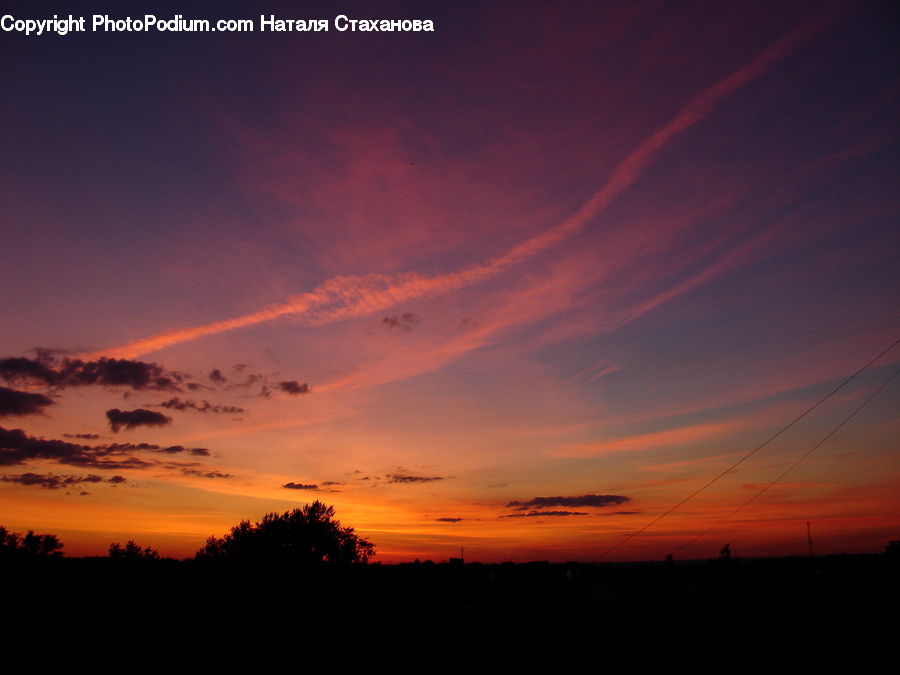 Dawn, Dusk, Red Sky, Sky, Sunrise, Sunset