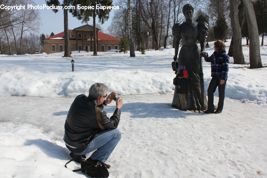People, Person, Human, Art, Sculpture, Statue, Ice