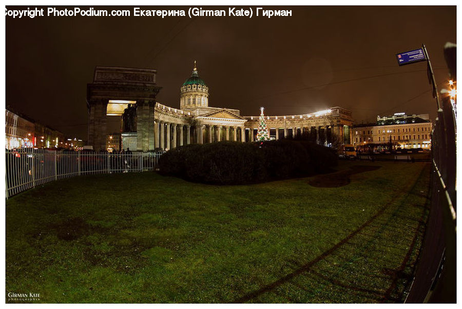 City, Downtown, Metropolis, Urban, Architecture, Plaza, Town Square