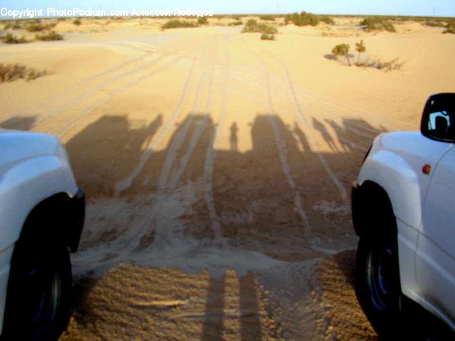 Desert, Outdoors, Automobile, Car, Vehicle, Sand, Soil