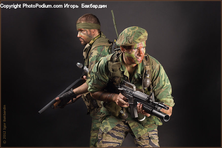 People, Person, Human, Military, Army, Soldier, Weapon