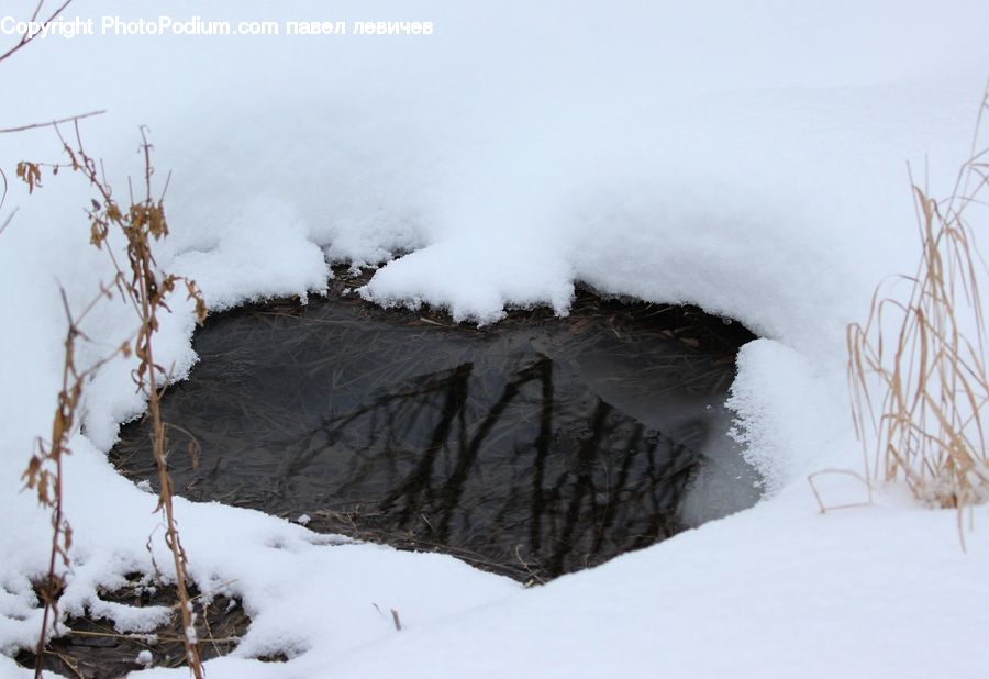 Drawing, Sketch, Ice, Outdoors, Snow, Plateau, Art