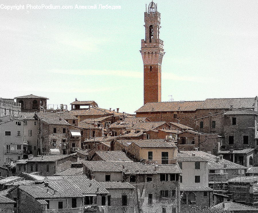 Architecture, Tower, Bell Tower, Clock Tower, Building, Downtown, Town