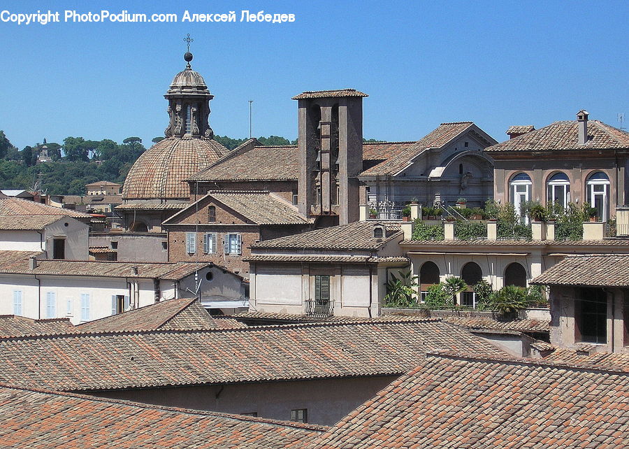 Roof, Brick, Building, Architecture, Bell Tower, Clock Tower, Tower