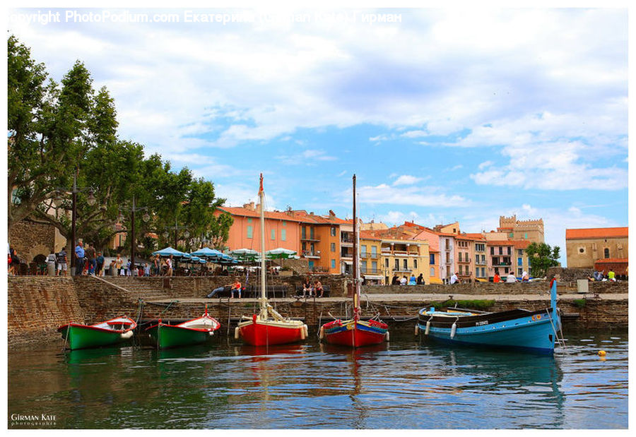 Boat, Watercraft, Gondola, Canal, Outdoors, River, Water