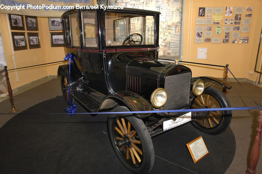Antique Car, Car, Model T, Vehicle, Bicycle, Bike, Carriage