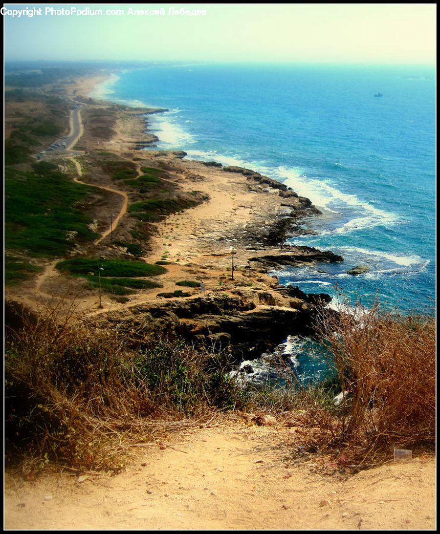 Beach, Coast, Outdoors, Sea, Water, Landscape, Nature