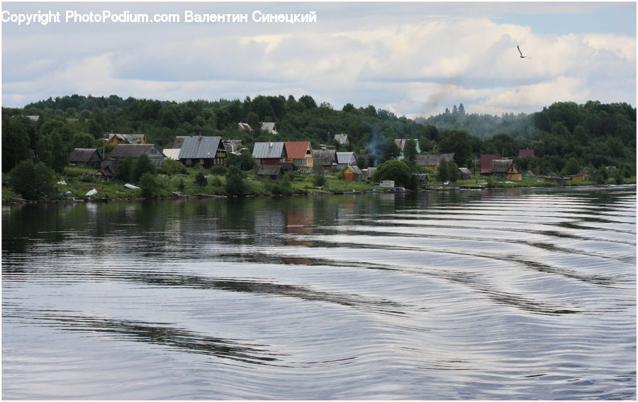 Building, Cottage, Housing, Lake, Outdoors, Water, Pond