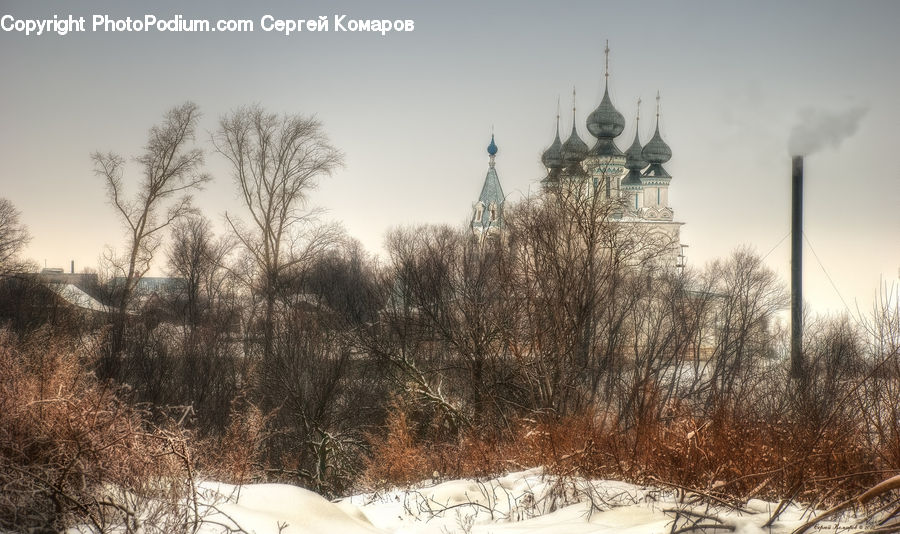 Architecture, Castle, Fort, Cathedral, Church, Worship, Ice