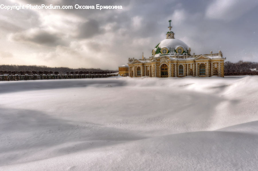 Architecture, Dome, Mosque, Worship, Church, Cathedral, Ice