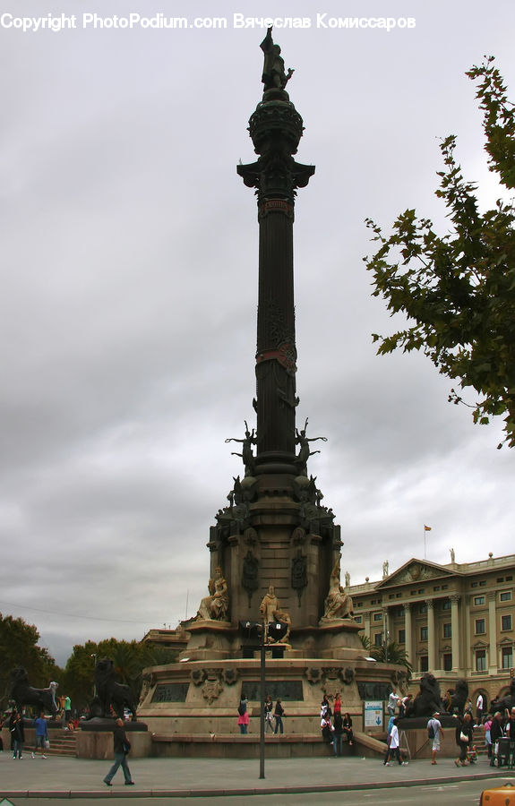 Monument, Column, Pillar