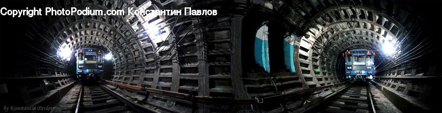 Subway, Train, Train Station, Vehicle, Tunnel, Locomotive, Rail