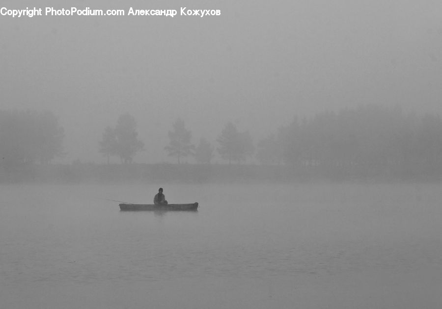 Fog, Outdoors, Sea, Water
