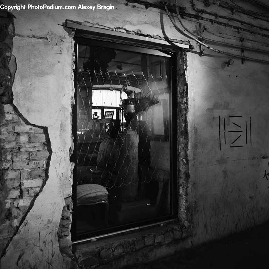Alley, Alleyway, Road, Street, Town, Corridor, Brick