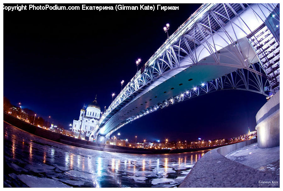 Freeway, Overpass, Building, Office Building, Architecture, Convention Center, City