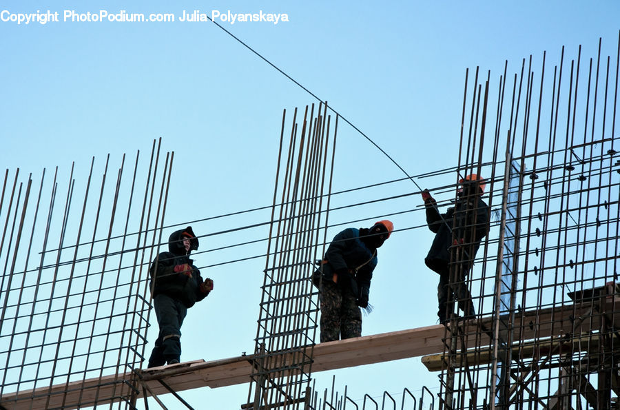 People, Person, Human, Construction, Scaffolding, Worker, Architecture
