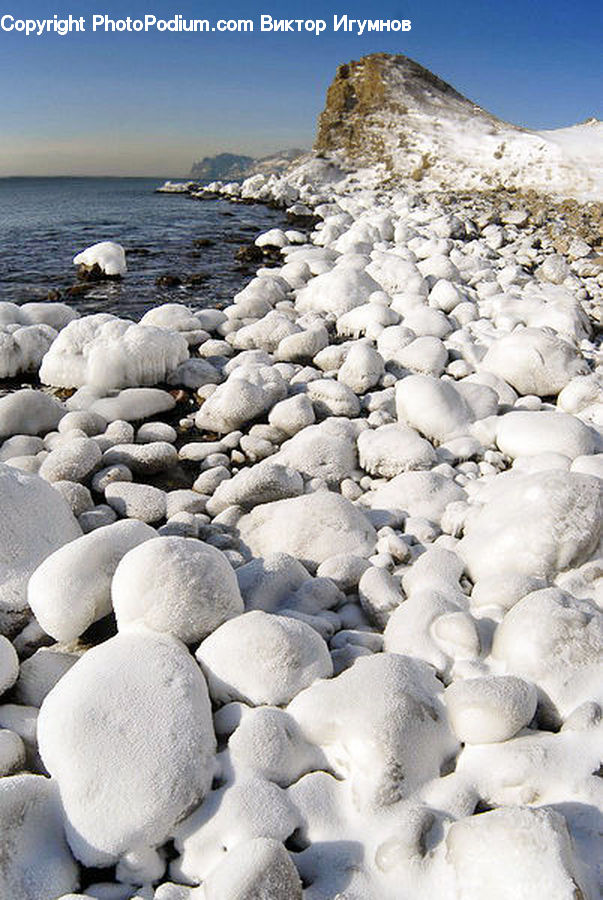 Pebble, Ice, Outdoors, Snow, Rock, Sand, Soil