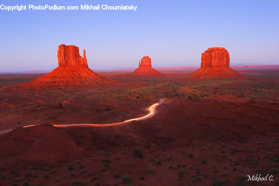 Desert, Outdoors, Monument, Mountain, Valley, Mesa, Plateau