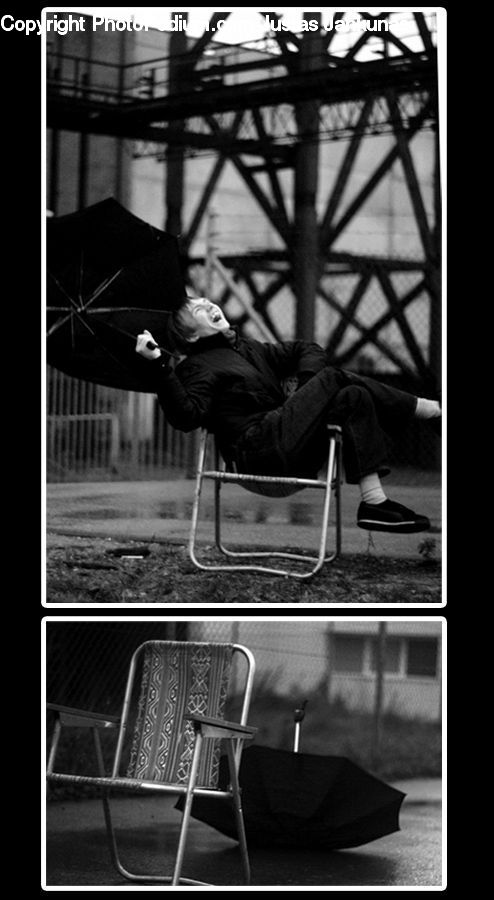 Playground, Swing, Chair, Furniture, Collage, Poster, Dock