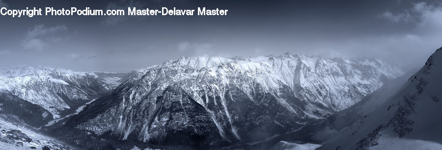 Alps, Crest, Mountain, Peak