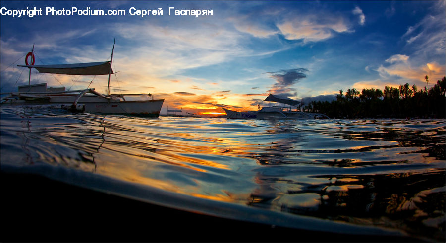 Boat, Dinghy, Yacht, Dock, Port, Waterfront, Dusk