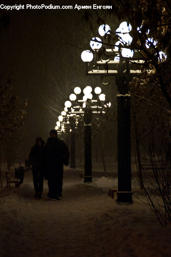 Human, People, Person, Leisure Activities, Walking, Silhouette, Night