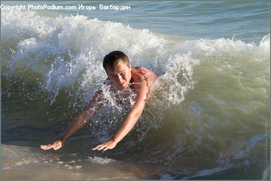 People, Person, Human, Outdoors, Sea, Sea Waves, Sport