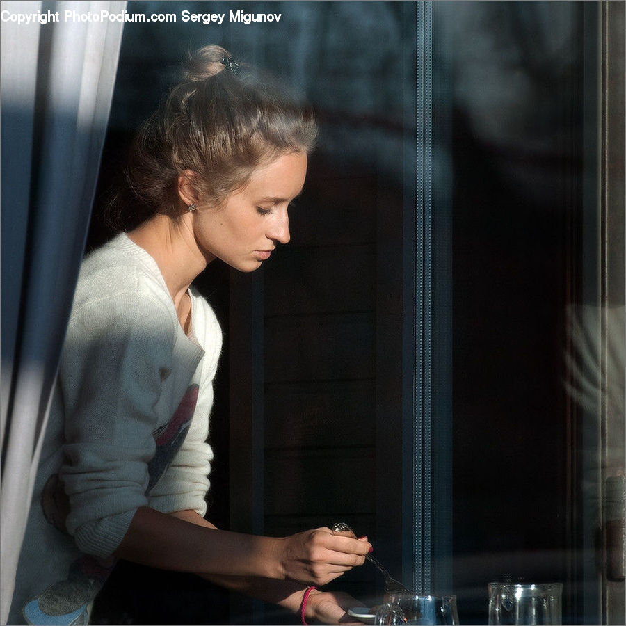 People, Person, Human, Glass, Leisure Activities, Building, Housing