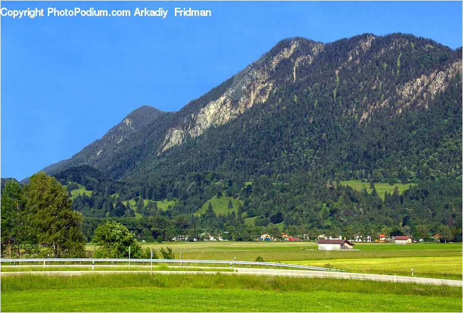 Field, Grass, Grassland, Land, Outdoors, Nature, Crest