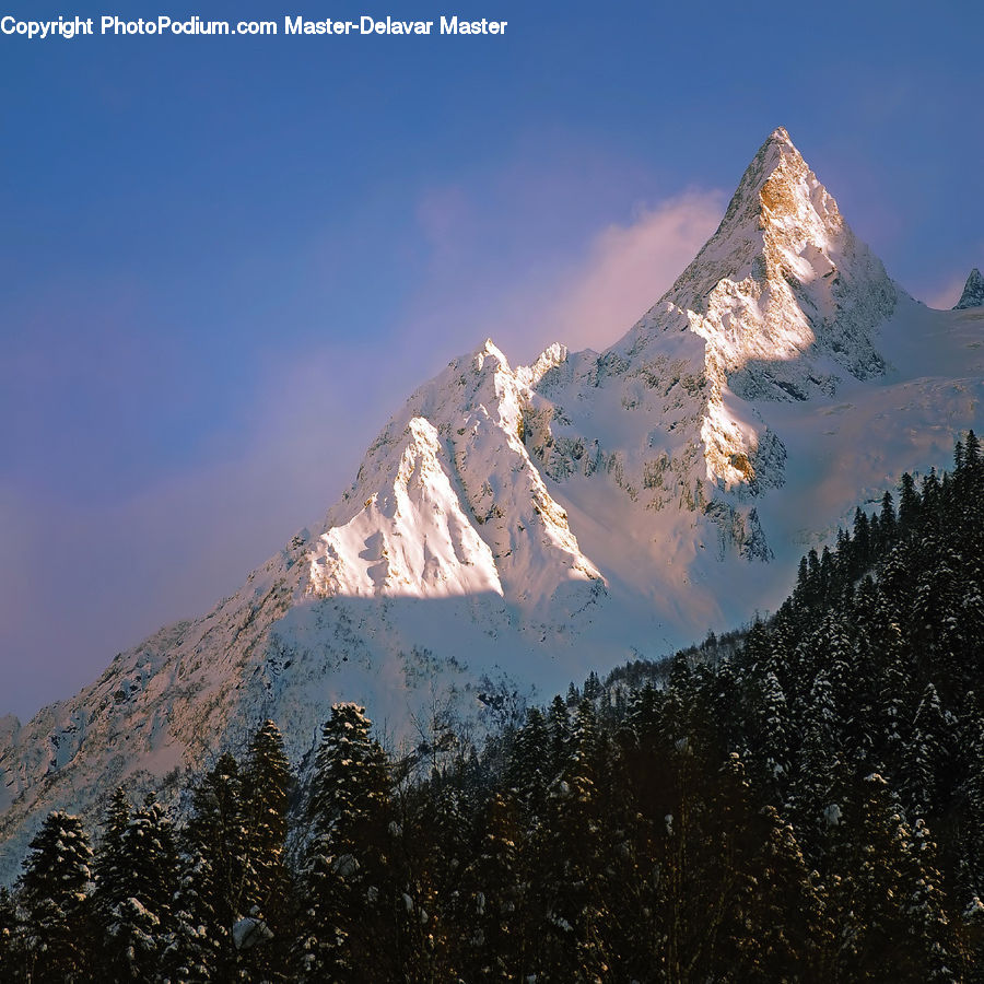 Crest, Mountain, Mountain Range, Outdoors, Peak