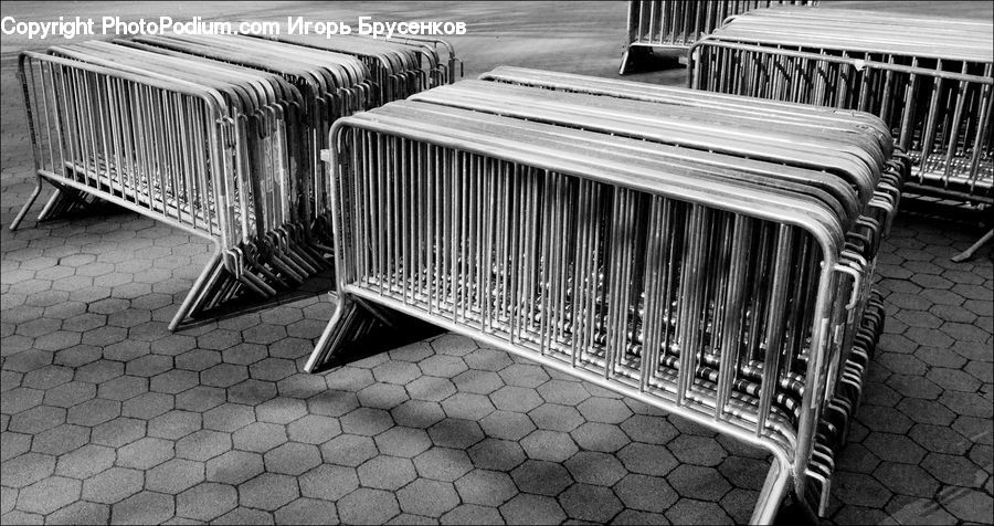 Chair, Furniture, Bench, City, Downtown, Urban