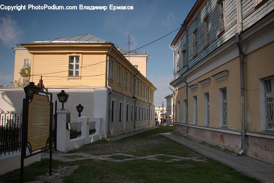 Patio, Pergola, Porch, Building, Housing, Villa, Apartment Building