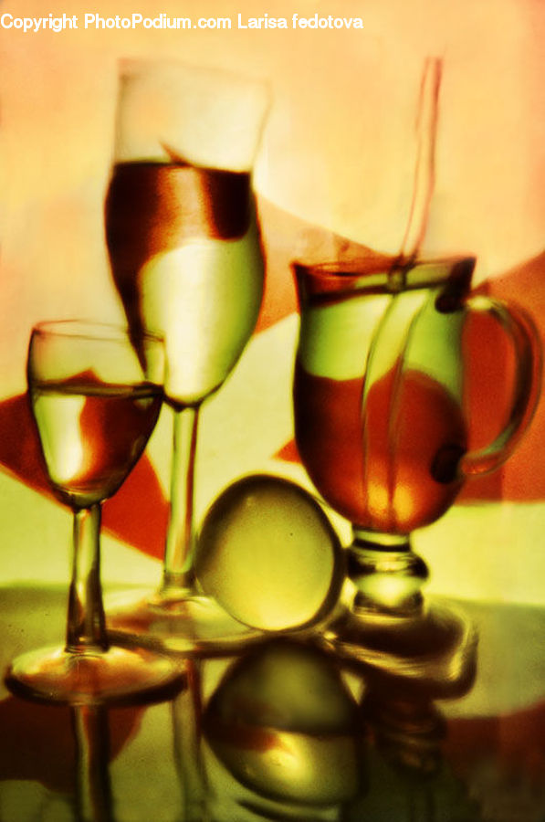 Glass, Goblet, Alcohol, Beverage, Wine, Drink, Furniture