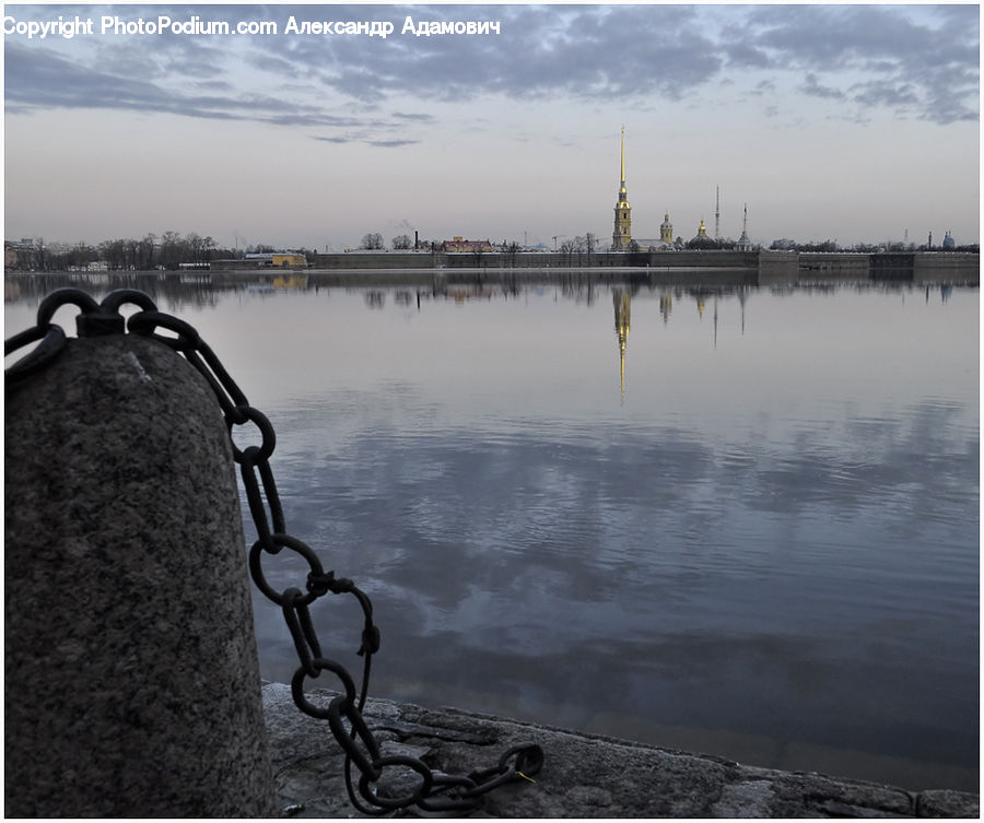 Constriction Crane, Architecture, Tower, Flood, Spire, Steeple, City