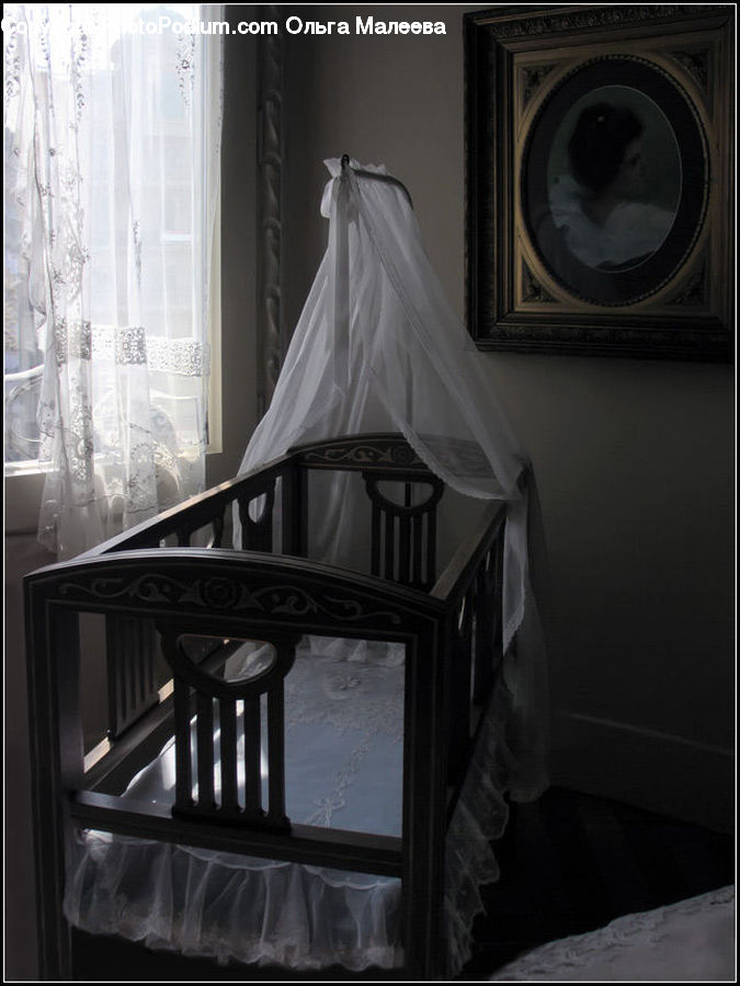 Mosquito Net, Banister, Handrail, Staircase, Chair, Furniture, Crypt