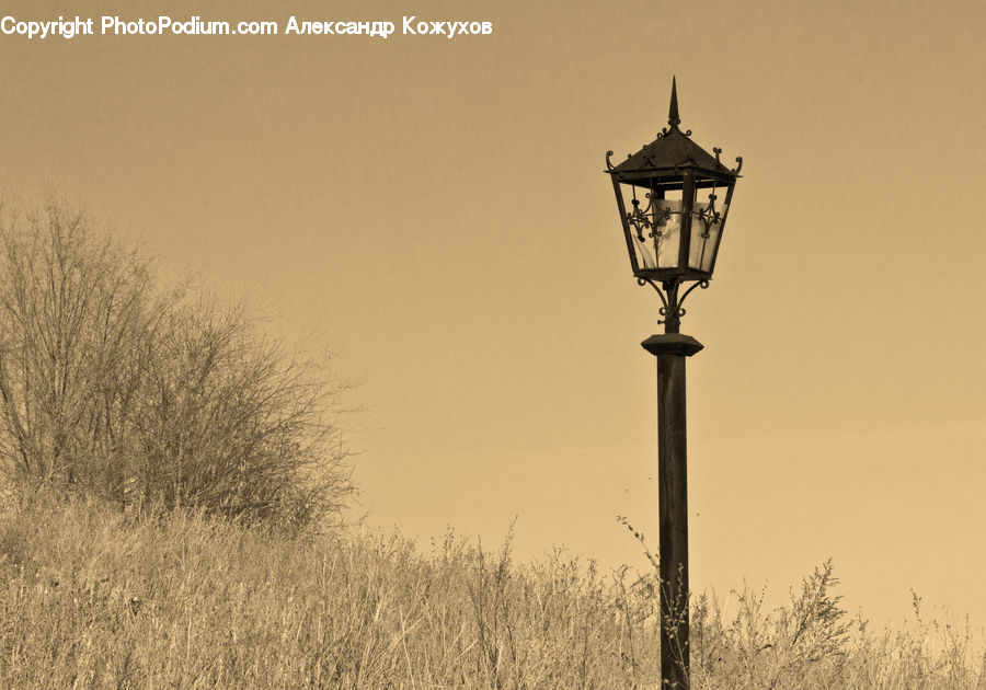Lamp Post, Pole, Beacon, Building, Lighthouse, Water Tower, Lamp